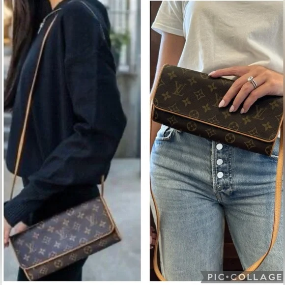 💯 Authentic Louis Vuitton Pochette Twin GM, Crossbody, Clutch, Purse - Picture 13 of 13